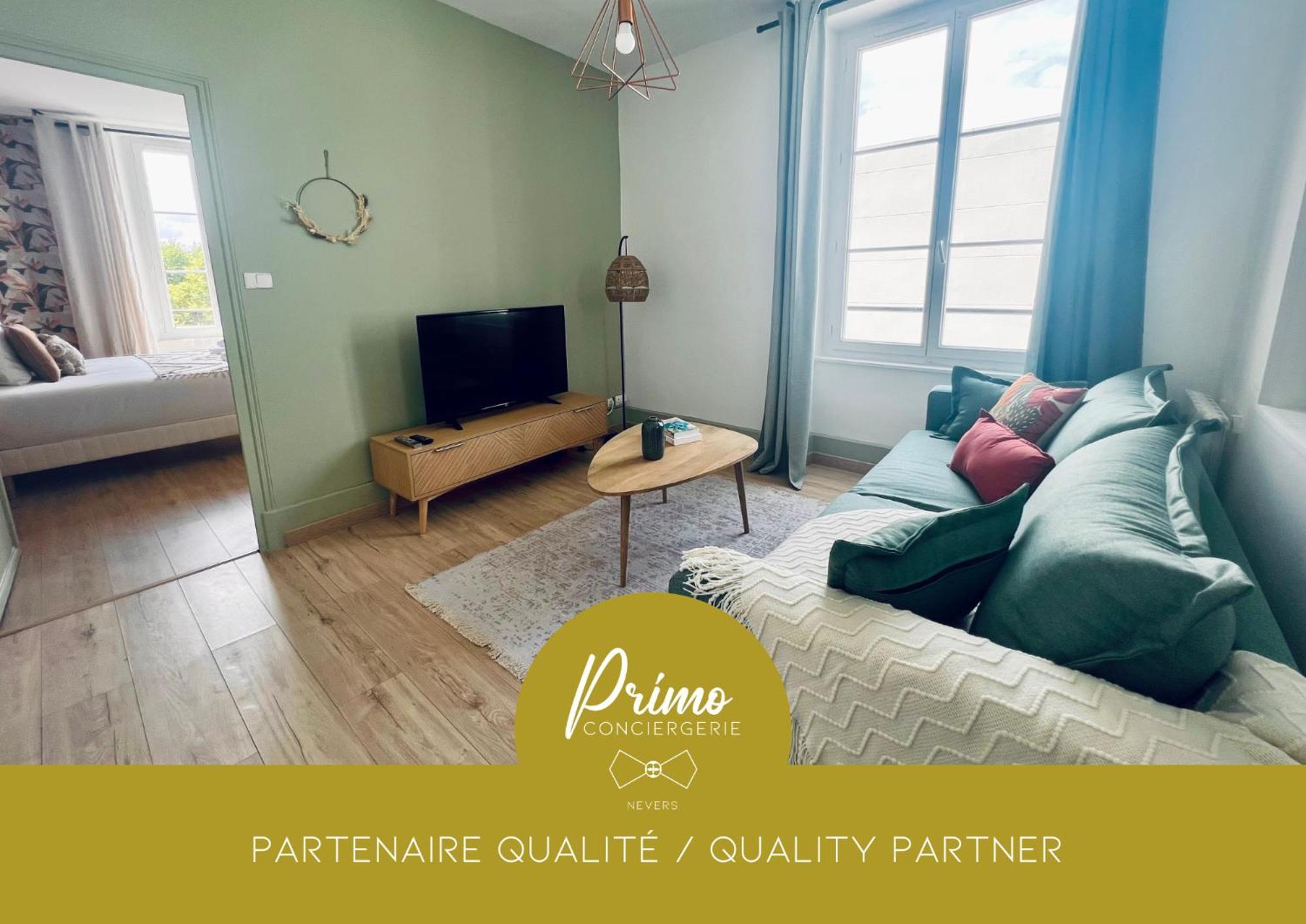 "Le Charleville", Superbe Appartement, Gare De Nevers, Service Premium By Primo C0Nciergerie Εξωτερικό φωτογραφία